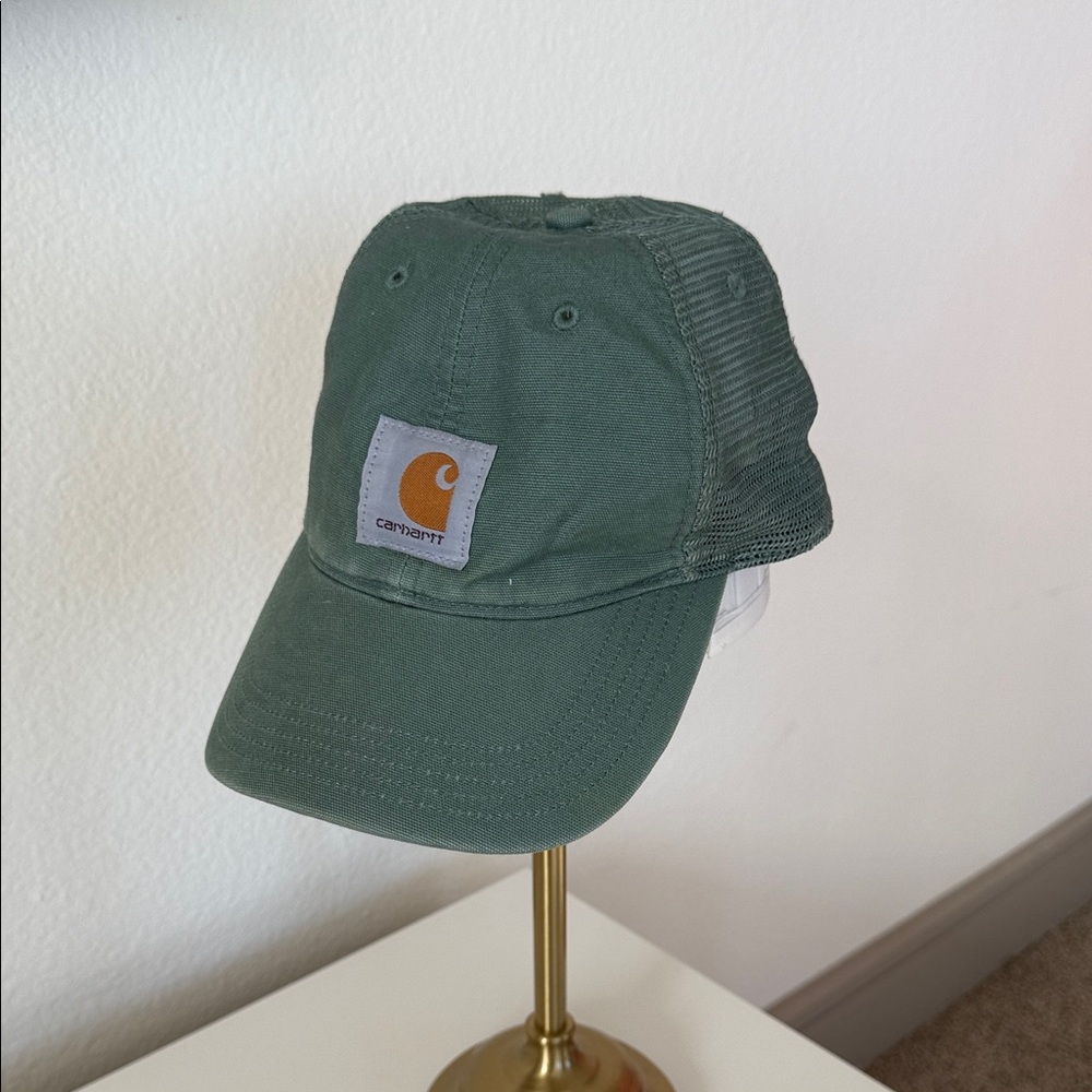 Carhartt Olive Green Cap with Logo Patch